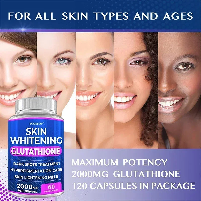 Glutathione Skin Whitening Supplement | Anti-Aging Antioxidant