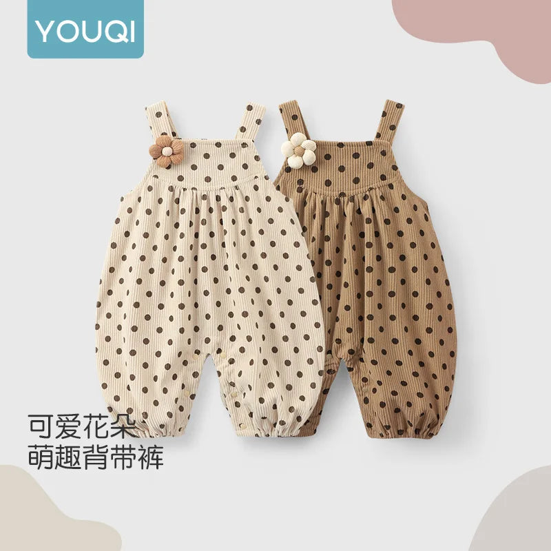 Adorable Baby Autumn Overalls | One-Piece Romper for Toddlers