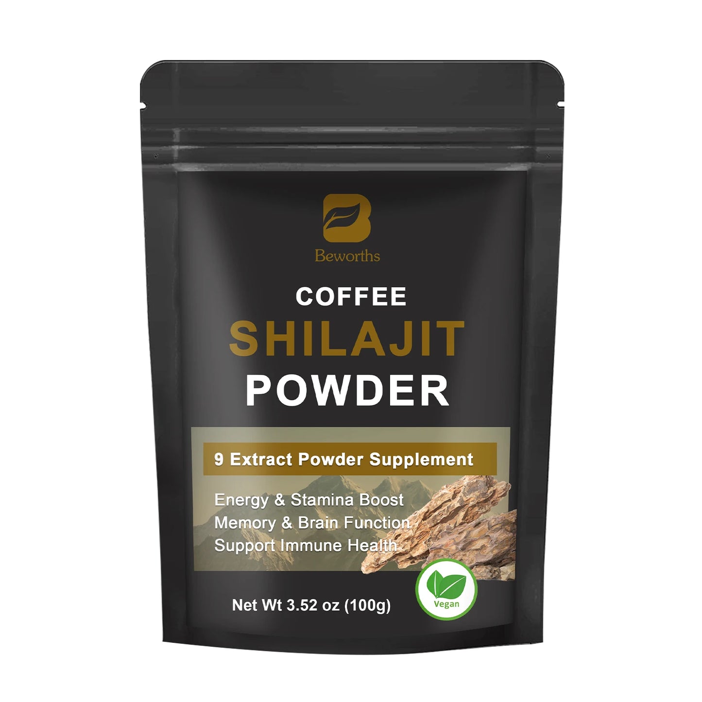 Natural Shilajit Resin Supplement for Immune Health & Energy