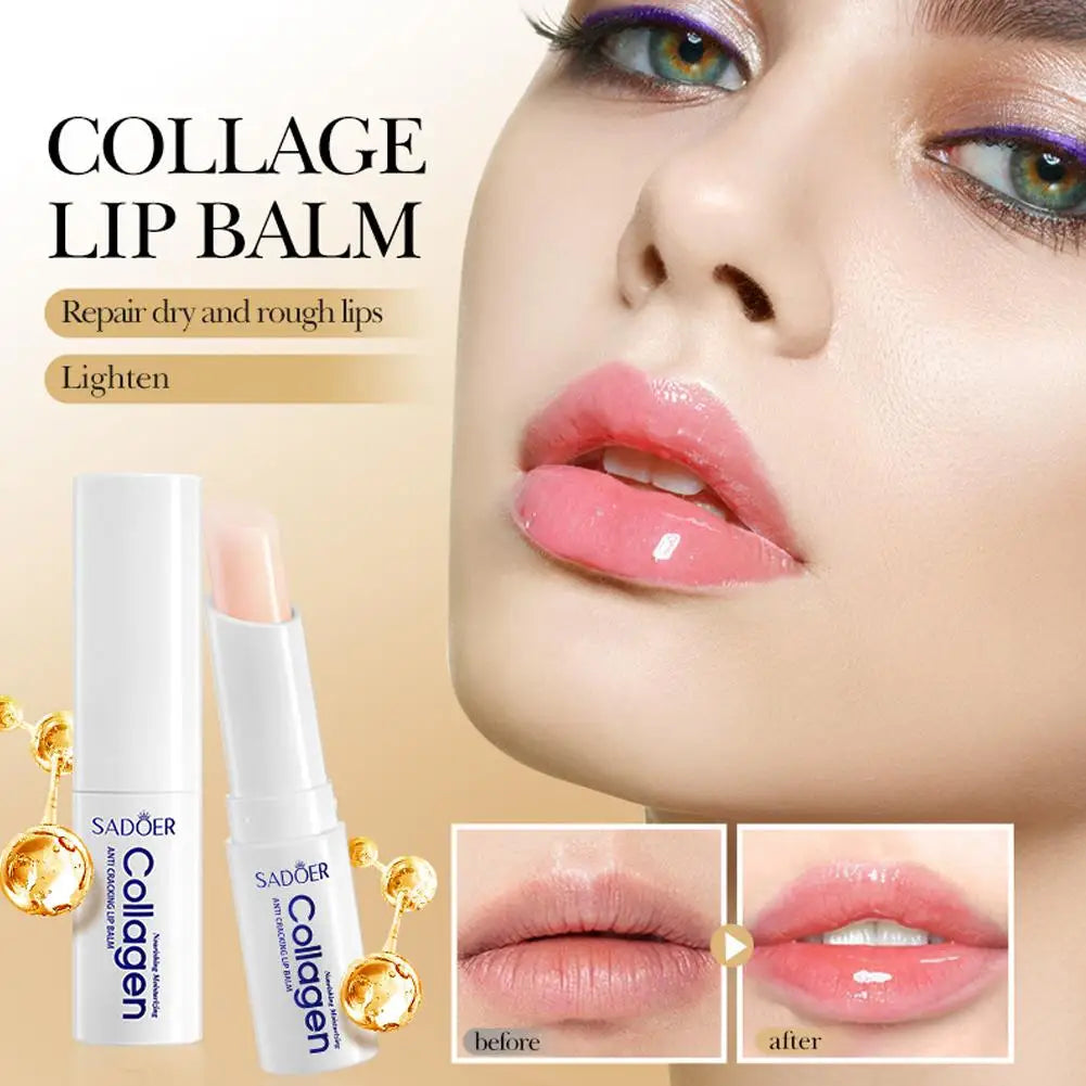 Moisturizing Collagen Lip Balm | Nourishing & Hydrating Care