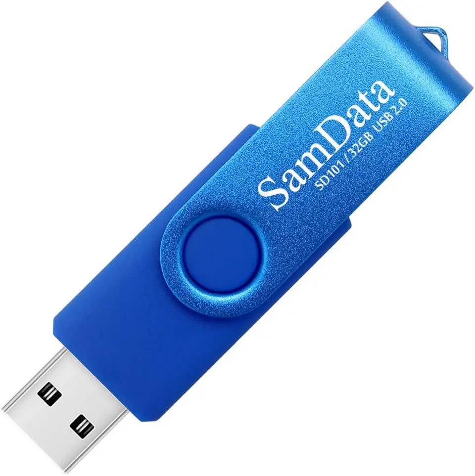 2 Pack 32GB USB Flash Drives | LED Indicator & Capless Design