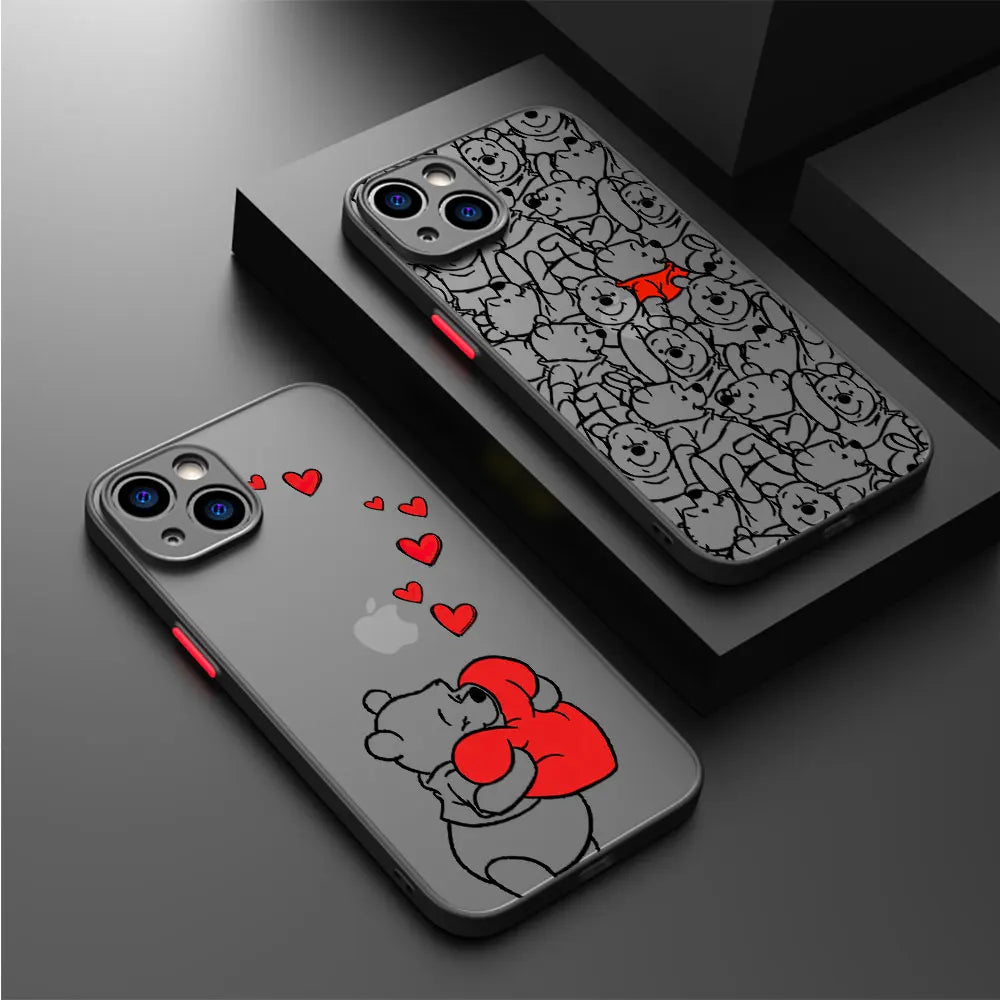 Funda de iPhone Bonita | Carcasa Mate de Lujo a Prueba de Golpes para Protección