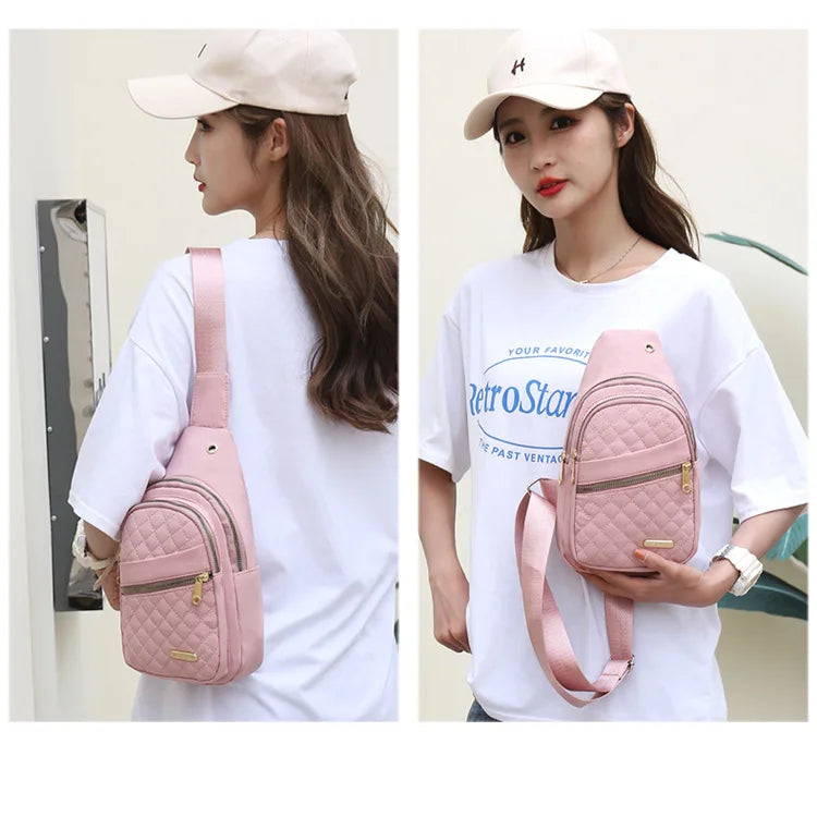 Fashionable Waterproof Crossbody Bag for Women | Large Capacity Sling