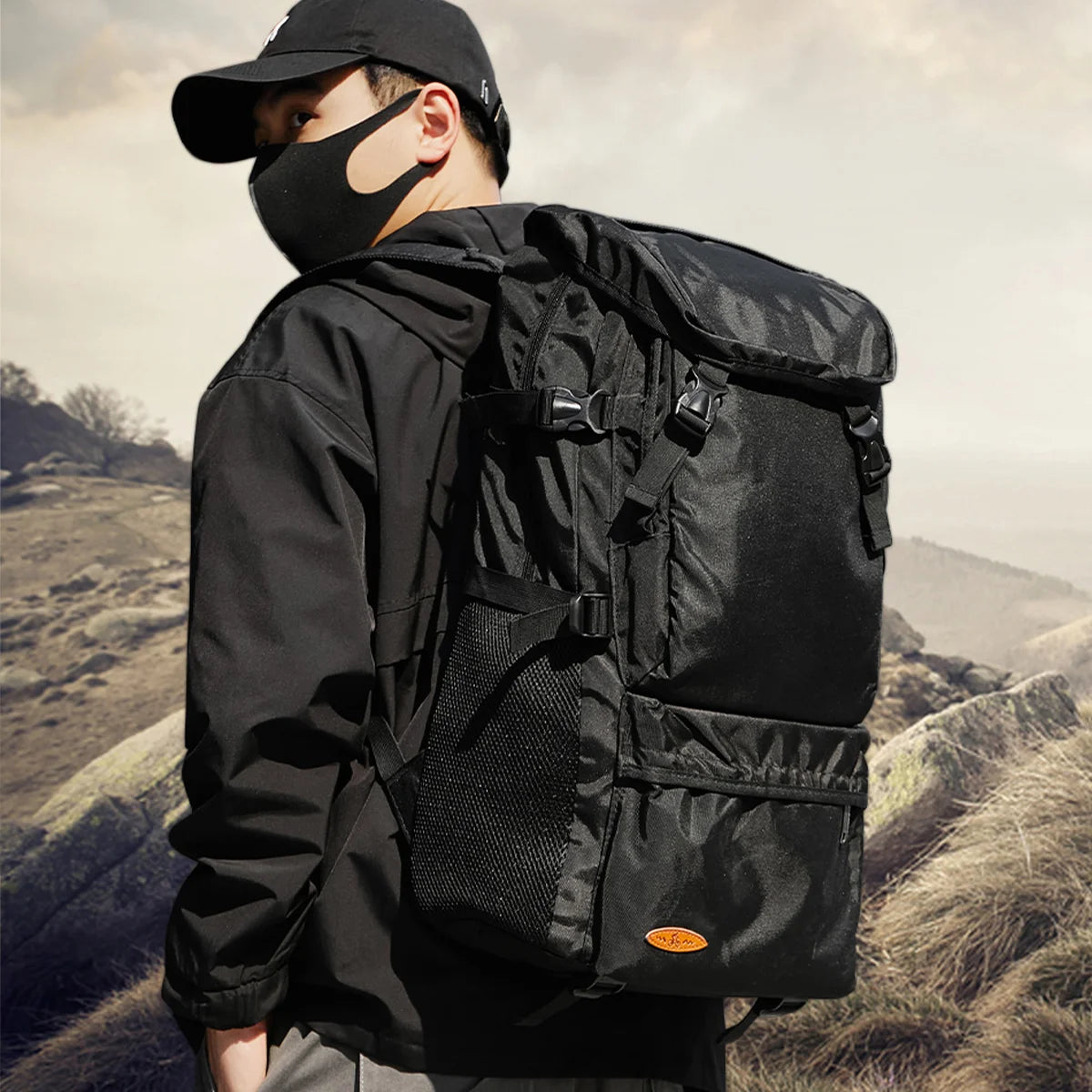 55L Waterproof Hiking Bag | Durable Large Capacity Backpack
