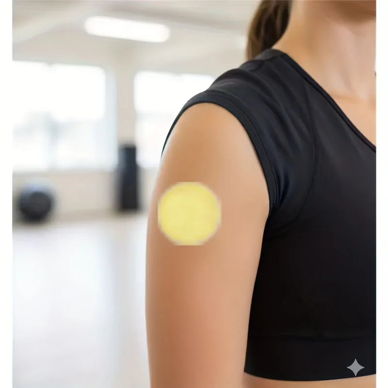 Gentle Yellow Body Care Patches for Daily Skin Care - Unisex
