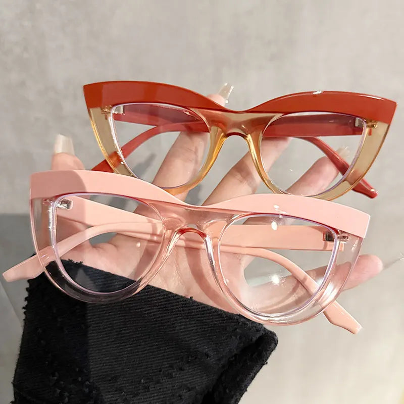 Chic Cat-Eye Non-Prescription Glasses | Everyday Fashion Accessory