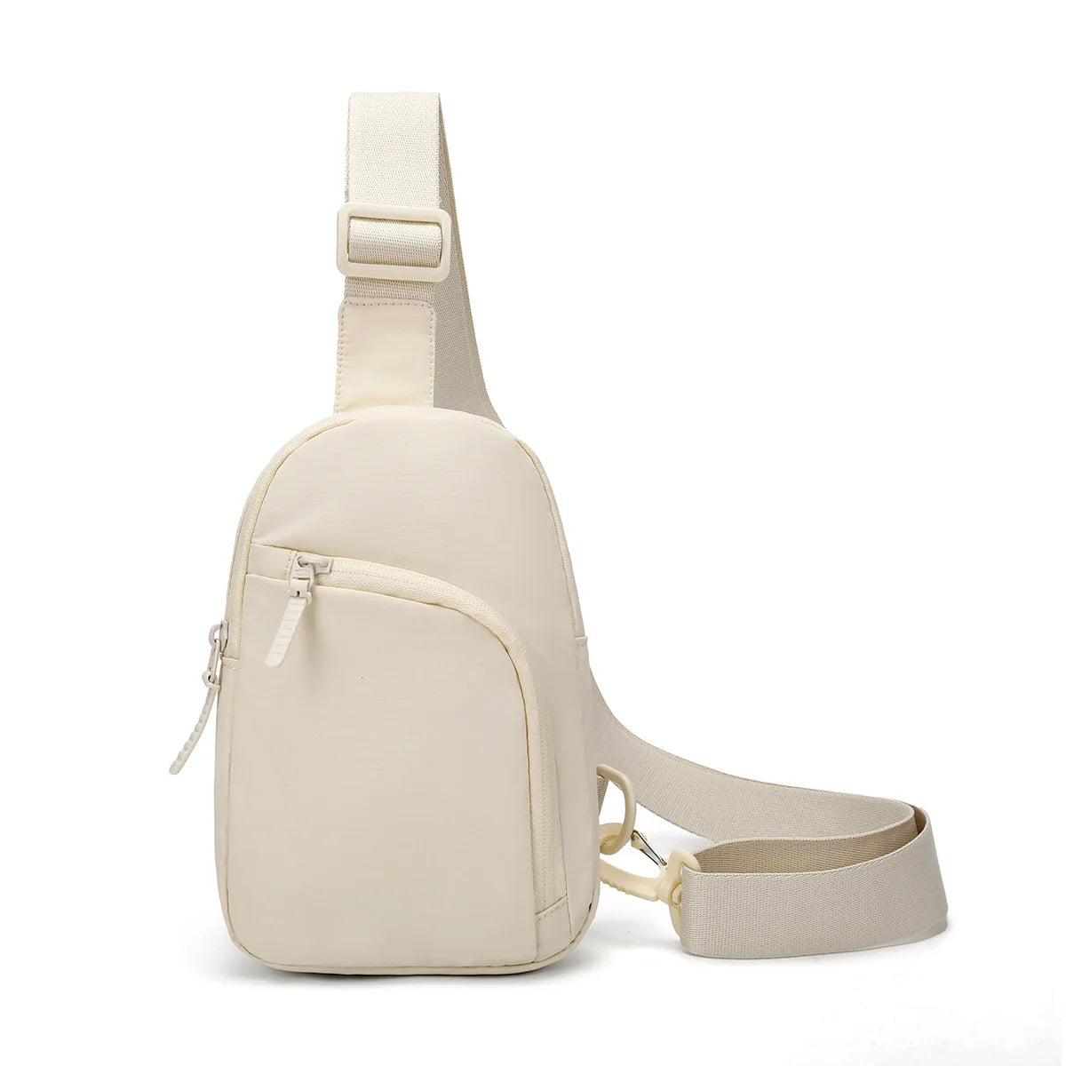 Waterproof PU Leather Sling Bag | Versatile Unisex Chest Bag