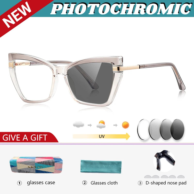 Personalized Butterfly Photochromic Reading Glasses | Custom Eyewear