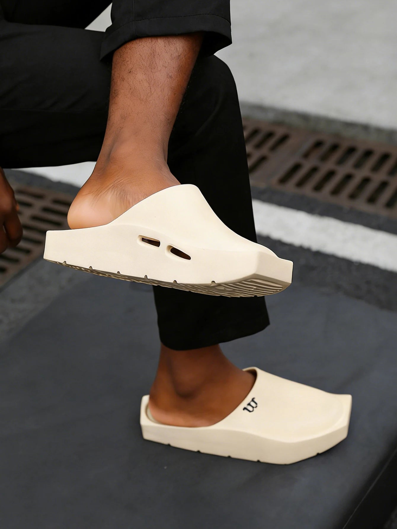 Men's Casual Solid Color Eva Beach Slip-On Slippers | Summer Comfort