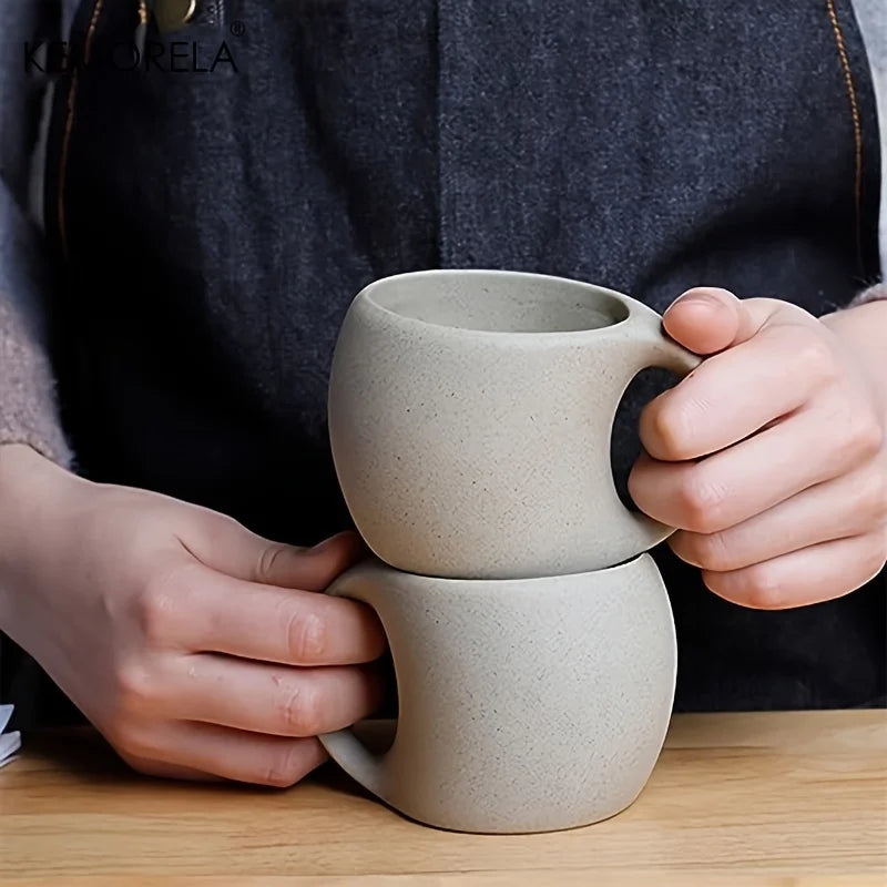 Artistic Speckled Ceramic Coffee Cups | Reusable Latte & Tea Mugs