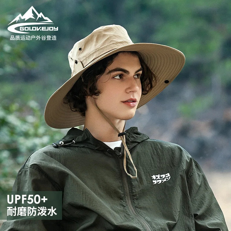 Women's Sunblock Sports Hat | Large Brimmed Outdoor Cap
