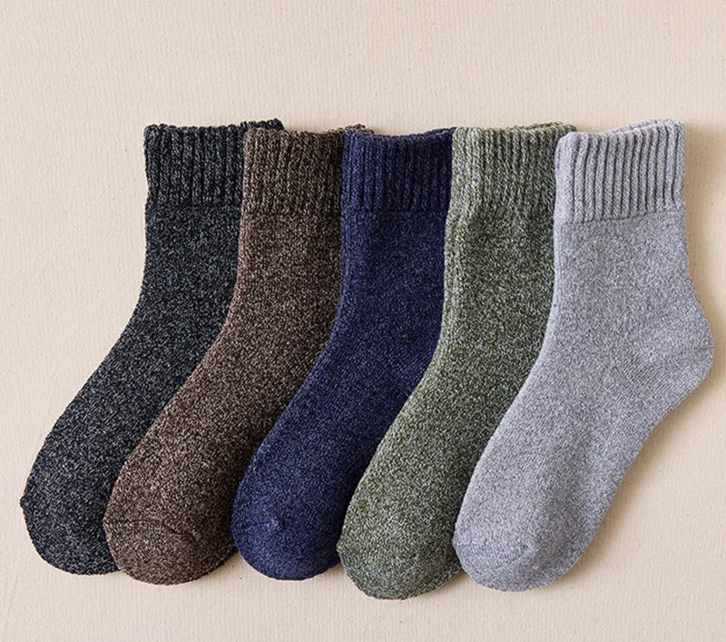 Cozy Winter Warm Wool Socks | Thick & Comfortable for All