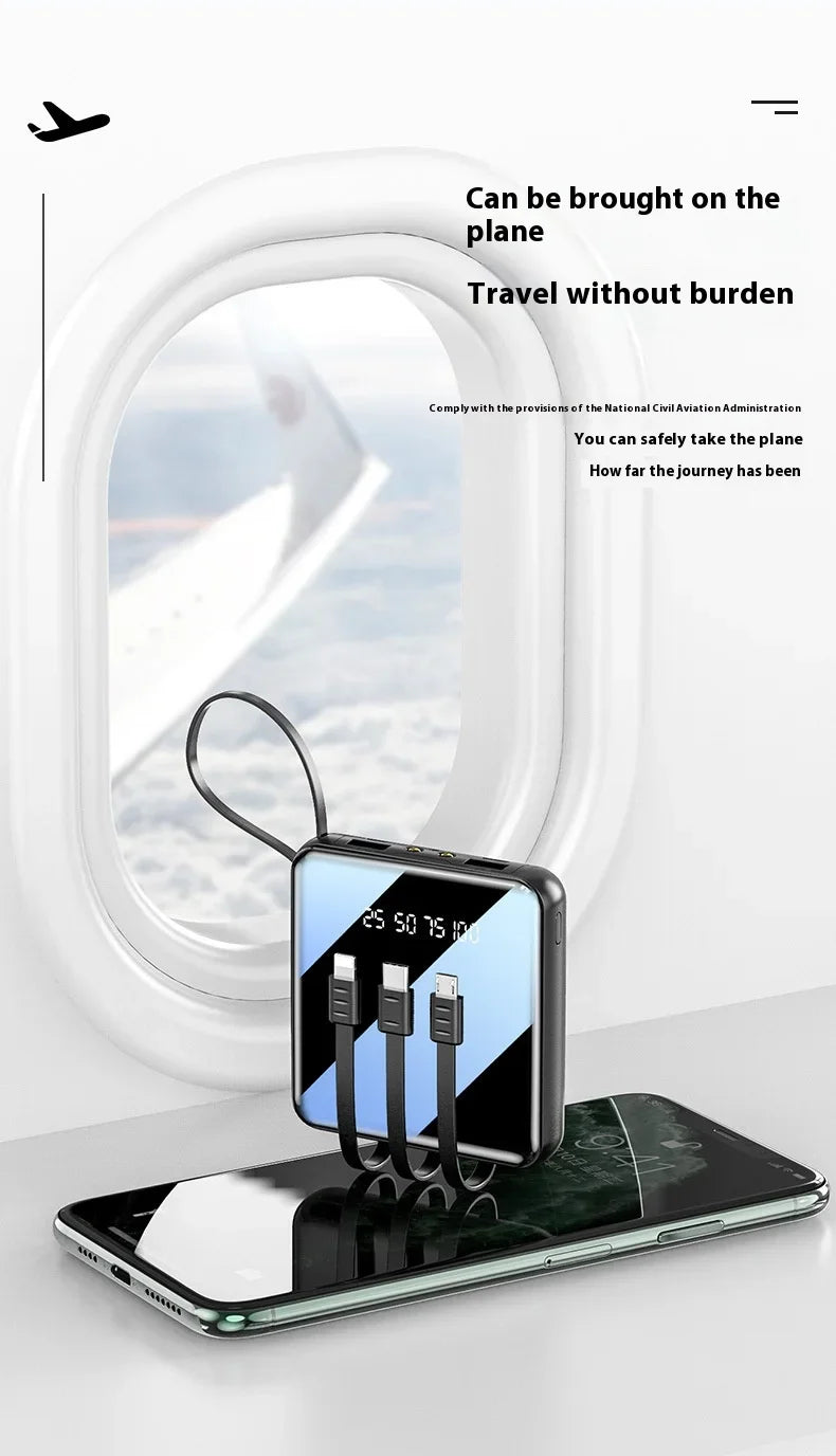 200000mAh Power Bank | Fast Charging Portable Battery Charger