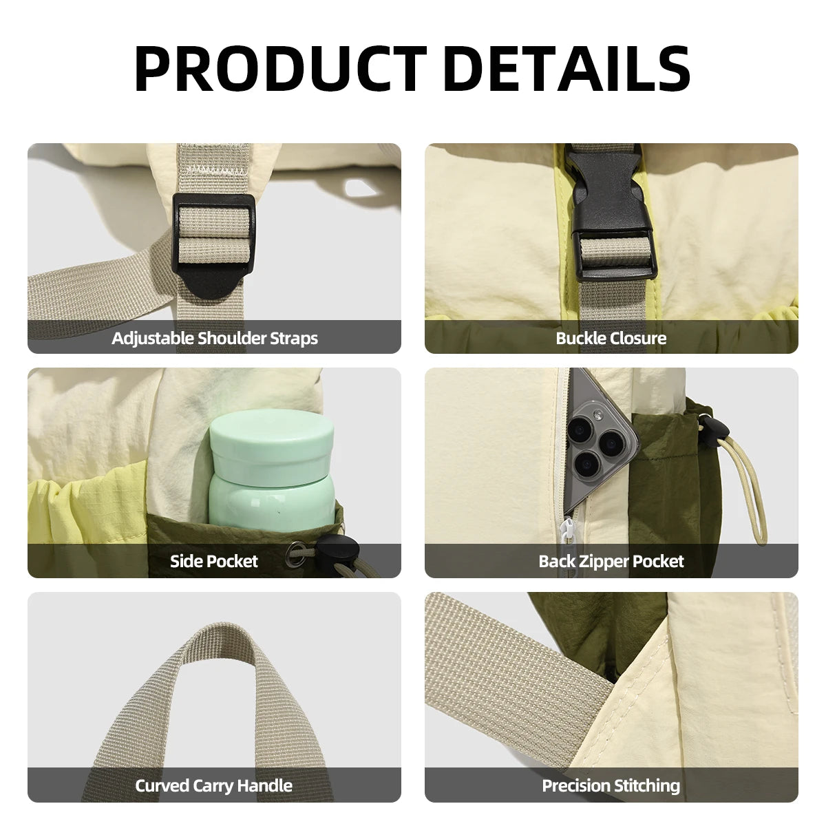 Women's New Style Backpack for Commuting and Travel, Lightweight, Suitable for College and High School Students, Stylish, for Class, Outdoor Sports, Laptop Backpack for Men