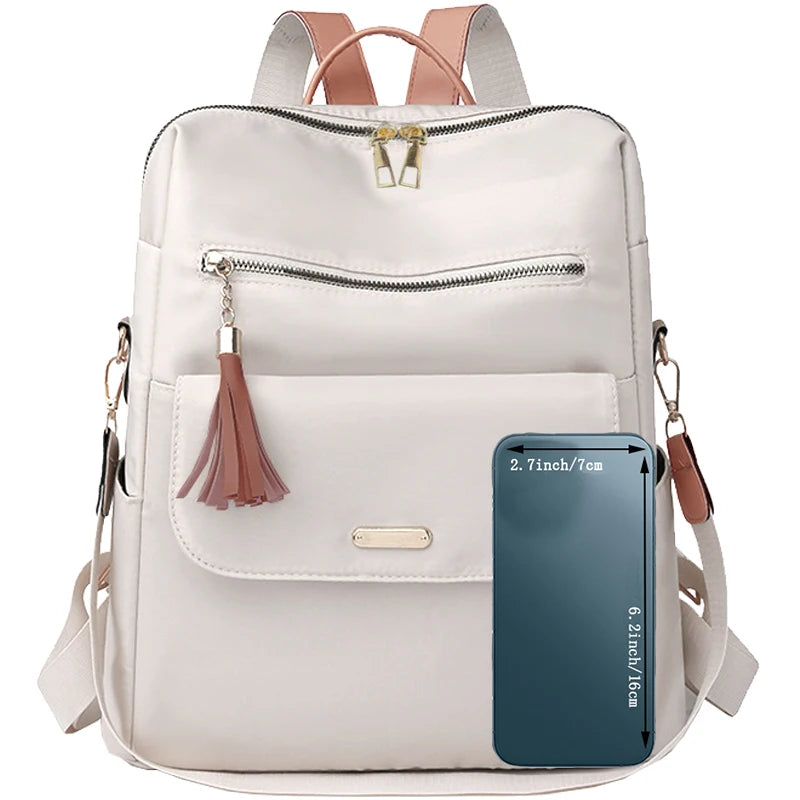 Unisex Neutral Style Backpack | Ideal for Travel & School Use