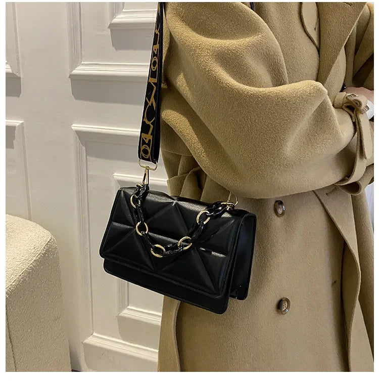 Bolso de hombro retro casual de moda para mujer | Amplio y elegante