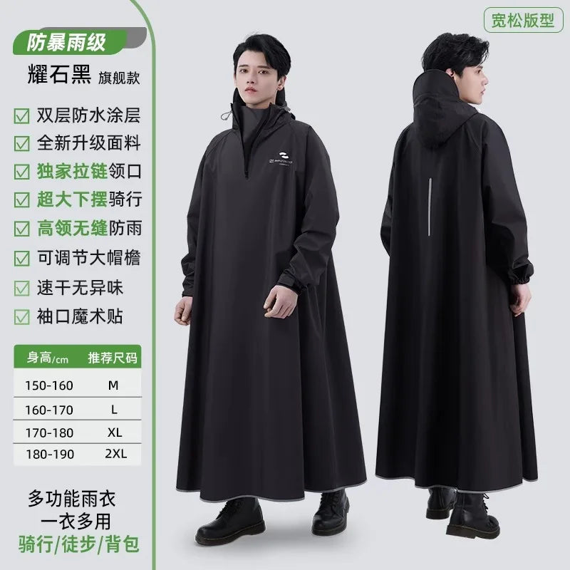 Full Body Adults Raincoat | Waterproof Cycling & Motorcycle Gear