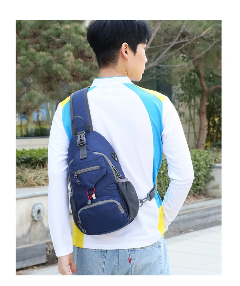 Anti-Theft Waterproof Crossbody Shoulder Backpack | Ultimate Sport Bag