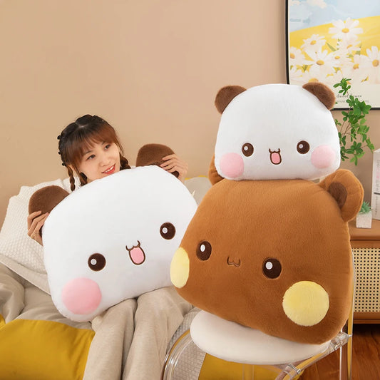 Kawaii Panda Plush Dolls | Cute Stuffed Animal Cushions for All Ages