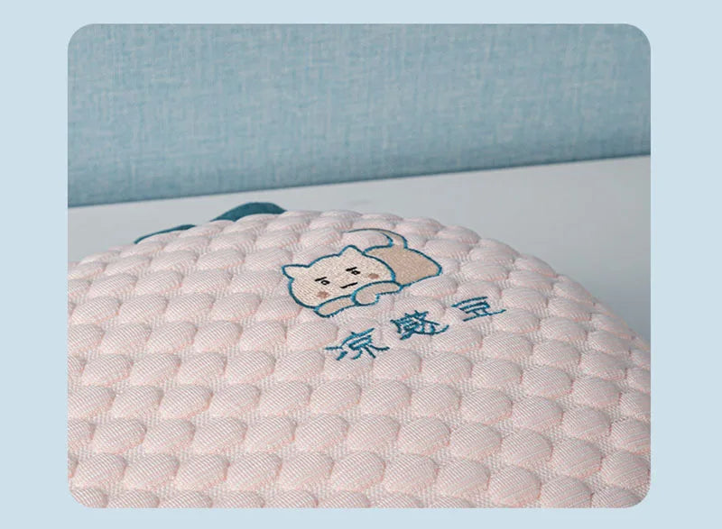 Cute Cartoon Cat Belly Pillow | Summer Ice Cooling Cushion