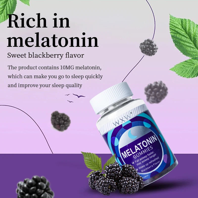 Vegetarian Melatonin Gummies | Sleep-Inducing Natural Support