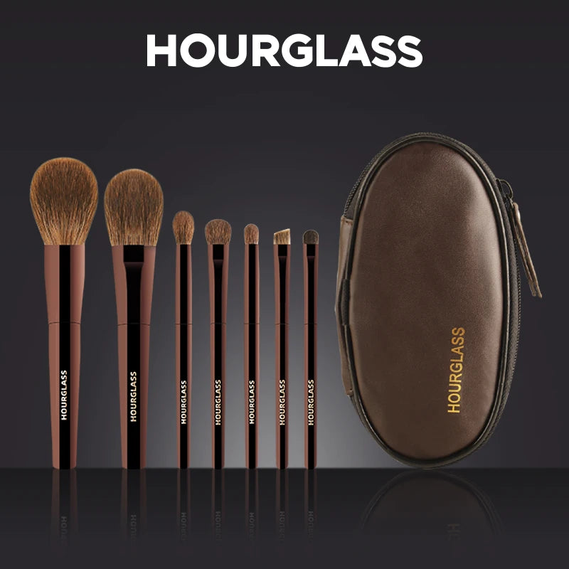 Mini Portable Makeup Brush Set | 7 High-Quality Soft Brushes