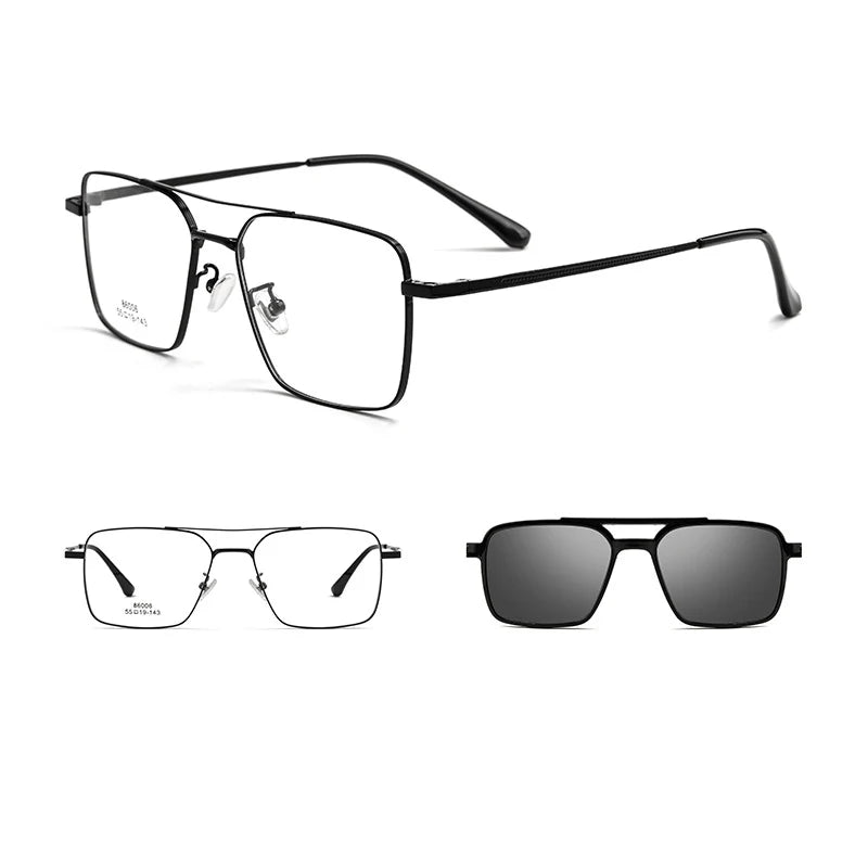 Men's Classic Polarized Clip-On Sunglasses | Retro Pilot Shades 2026