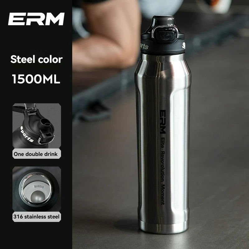 Insulated Stainless Steel Water Bottle | Perfect for Cycling & Sports