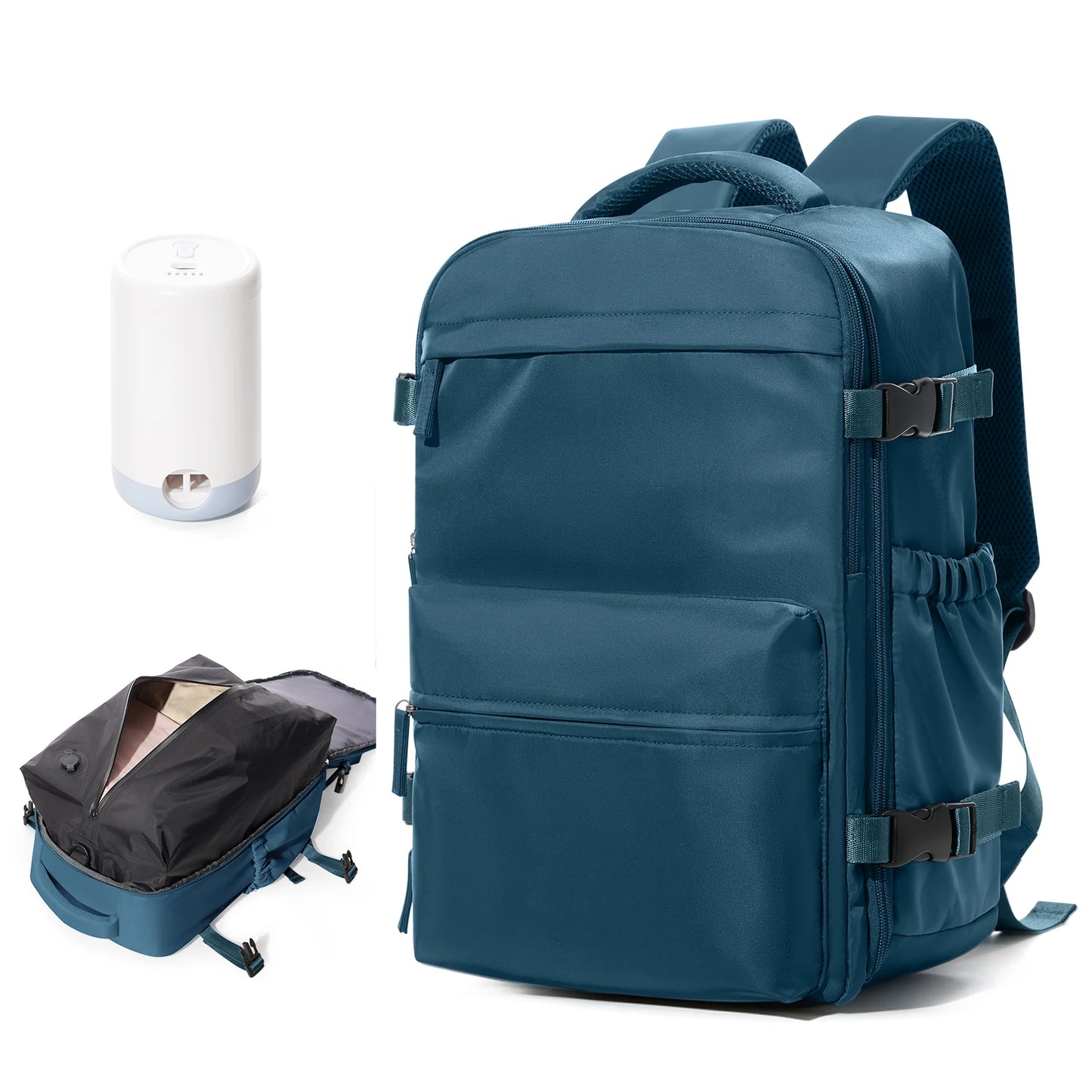 Lightweight Travel Vacuum Backpack - Airline Approved 40x29x15cm