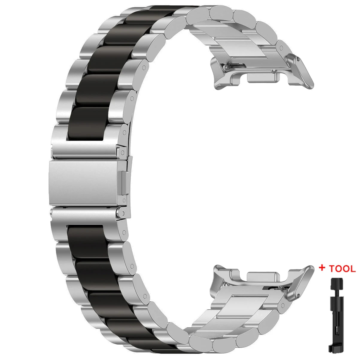 Premium Stainless Steel Watch Strap for Versatile Styles