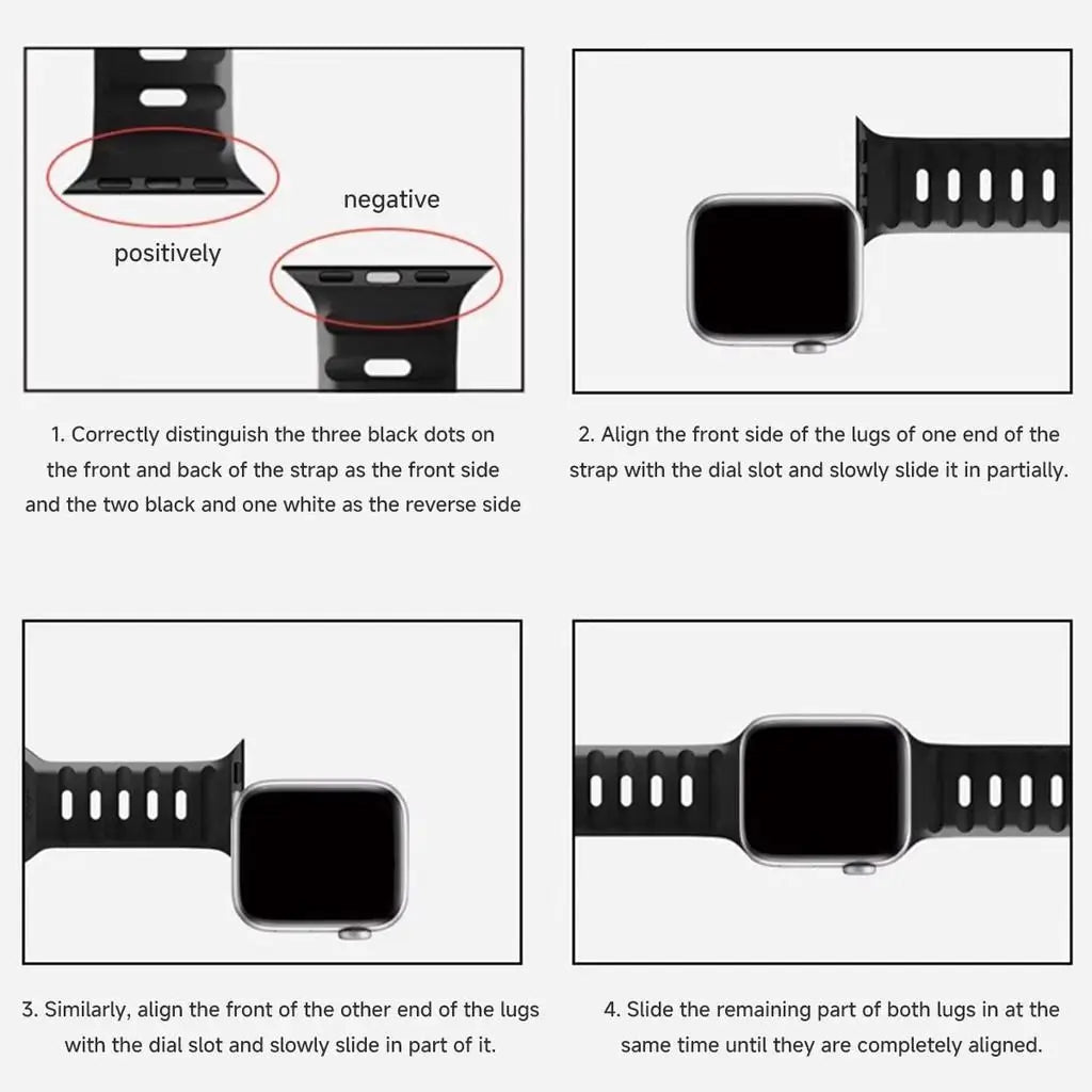 Waterproof Silicone Strap and Case for Smartwatches | Durable & Stylish