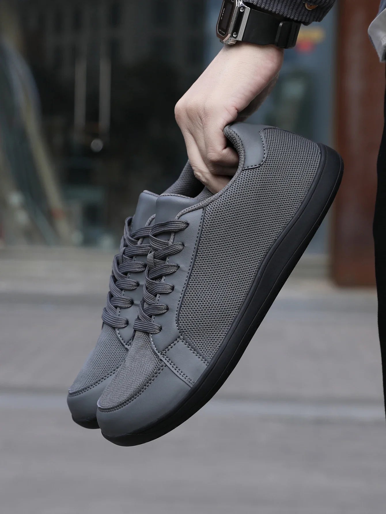 Men's Barefoot Wide Toe Box Walking Shoes Extra Width Minimalist Shoes Breathable Zero Drop Comfortable Shoes Fashion Sneakers