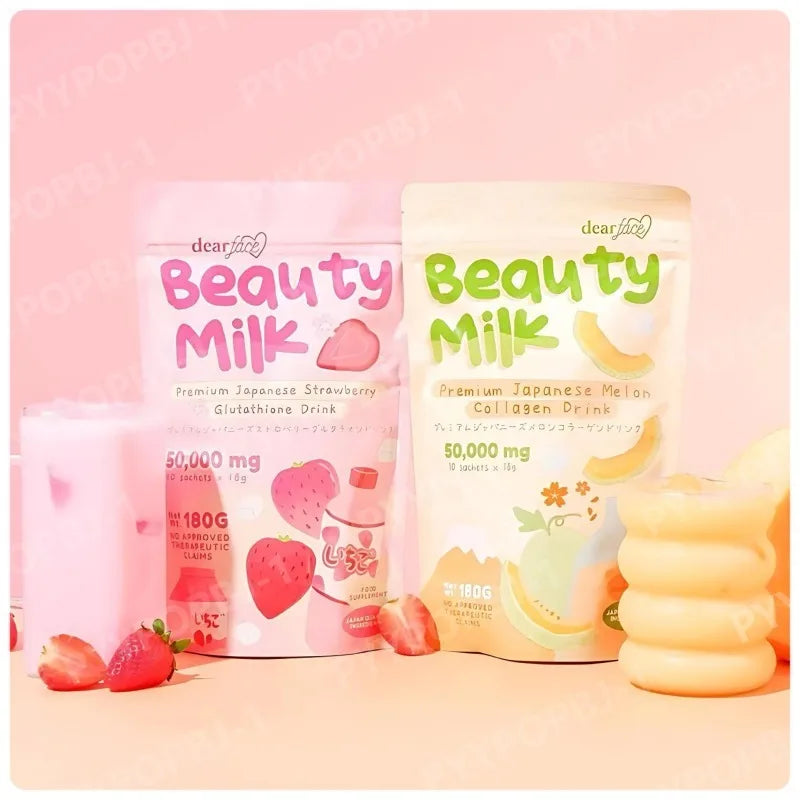 Hydrolyzed Collagen Powder | Melon Matcha Mango & Lychee Flavors