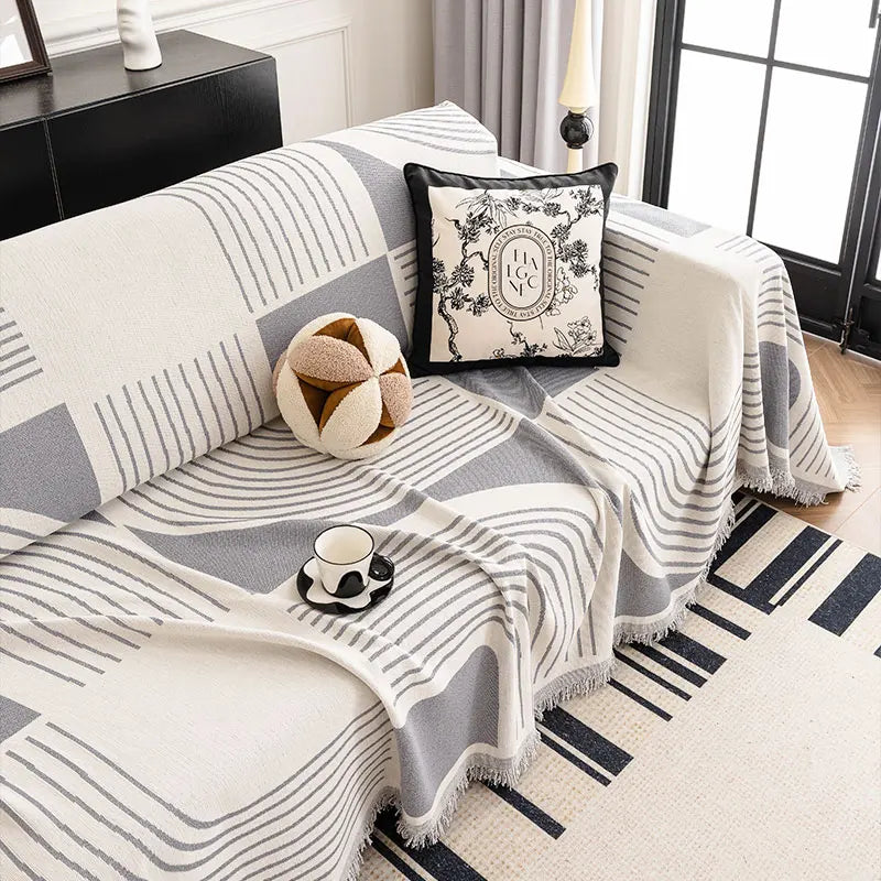 Universal Modern Sofa Cover Set | Chic & Comfortable Protection