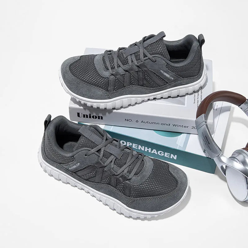 Breathable Wide Toe Walking Shoes | Non-Slip Outdoor Sneakers