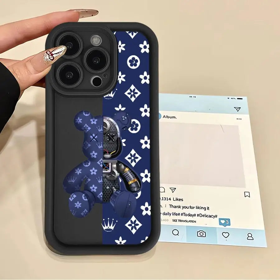 Cute TPU Soft Phone Case for iPhone | Fashionable and Protective