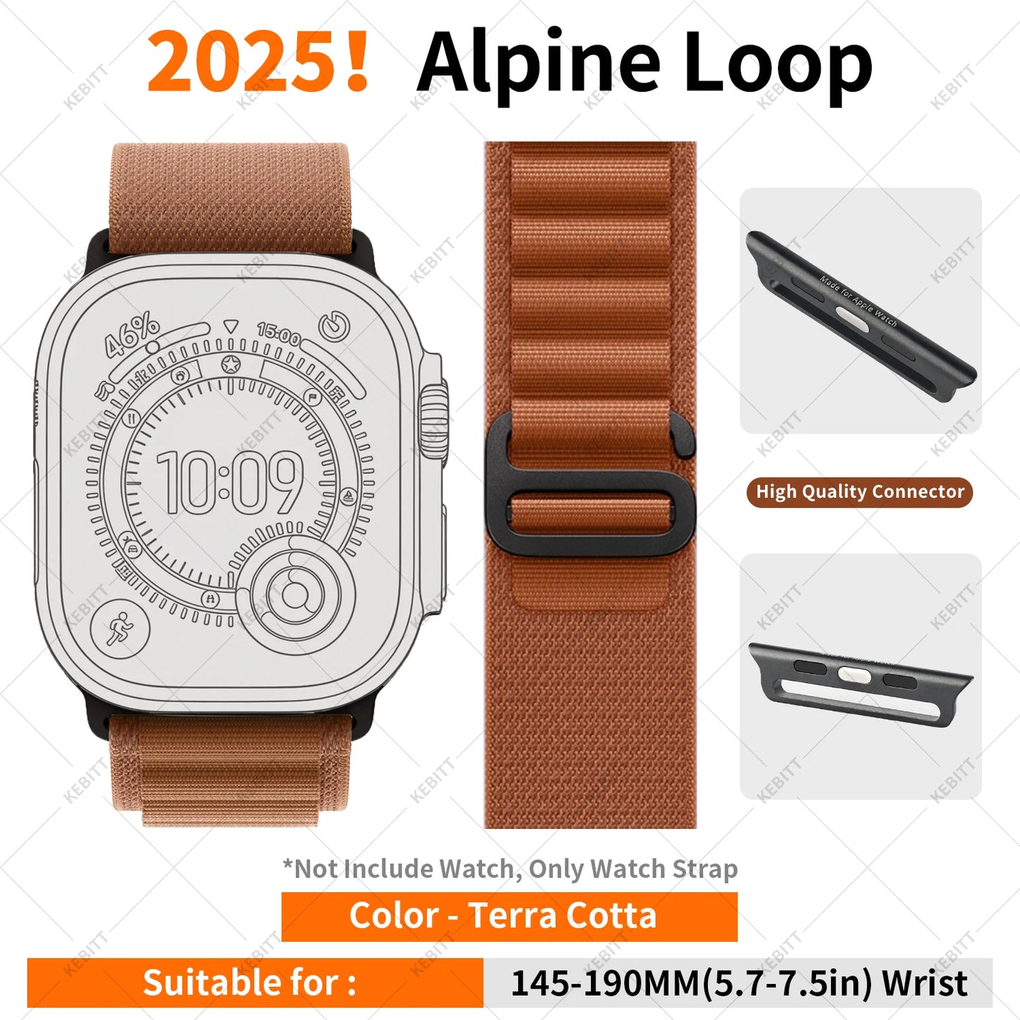 High-Quality Nylon Strap Alpine Loop for Smartwatch | Comfort & Style