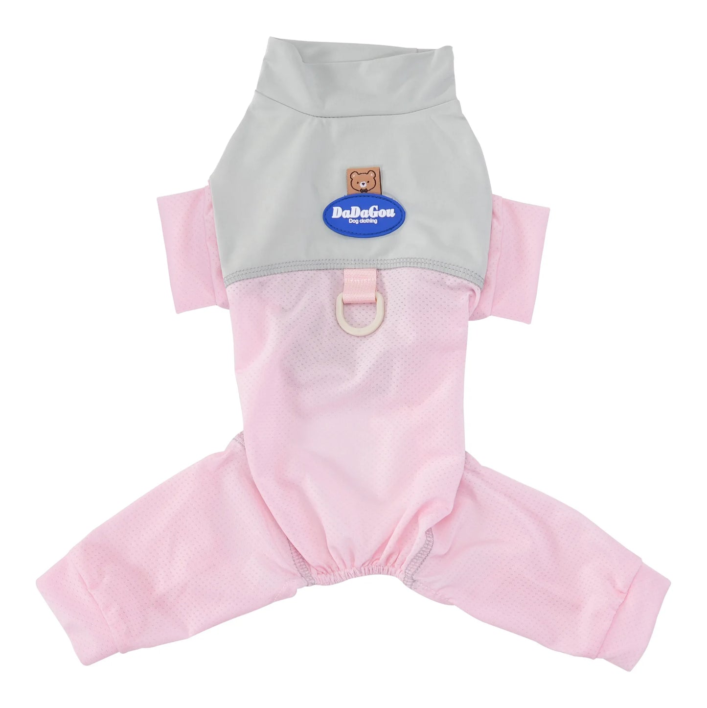 Ultra Lightweight Ice Silk Dog Jumpsuit | Breathable Full Body Pajamas