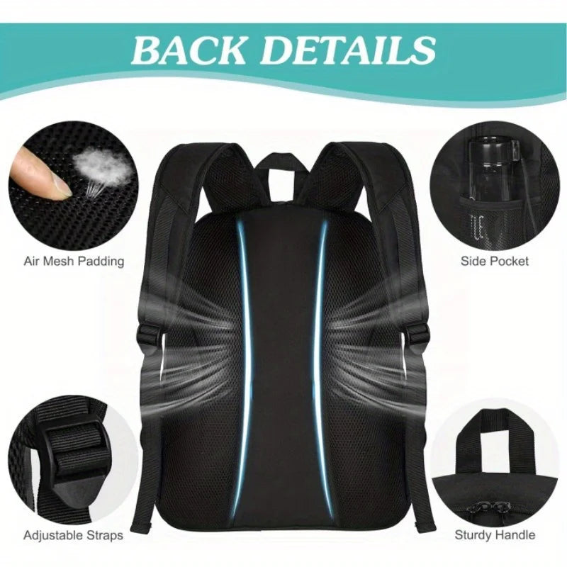 Football Backpack Travel Sports Bag with Shoe Storage
