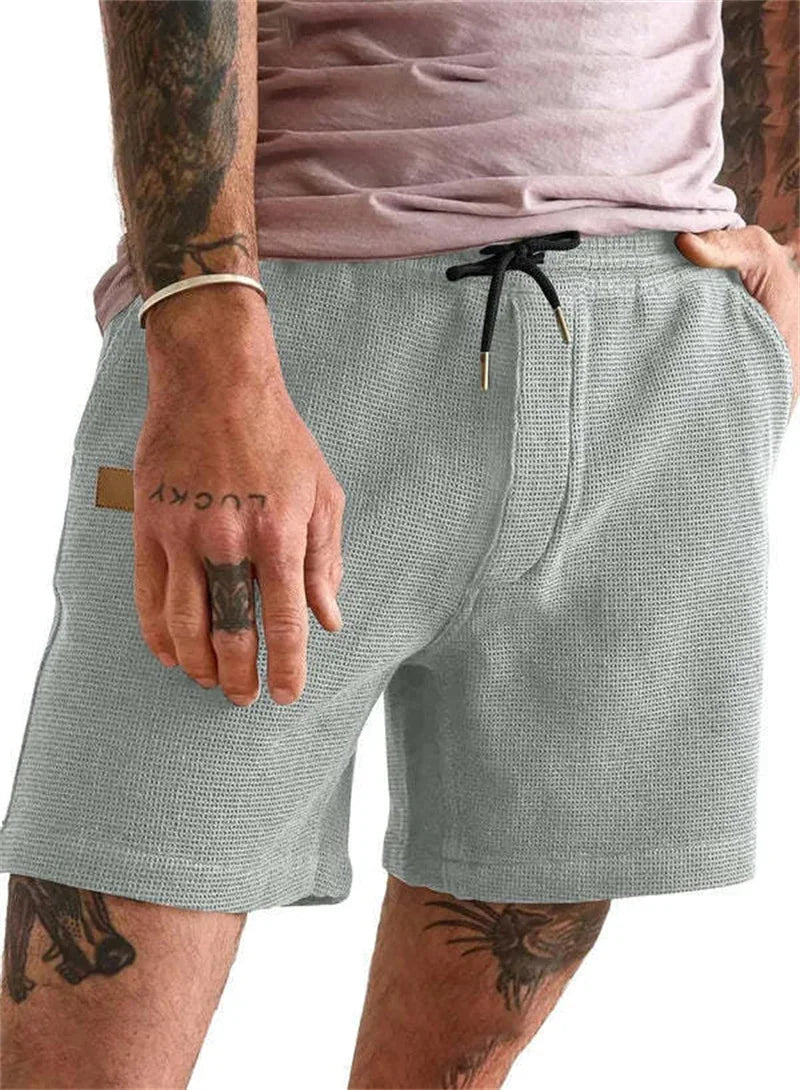 Men's Breathable Solid Color Sport Shorts | Perfect for Summer