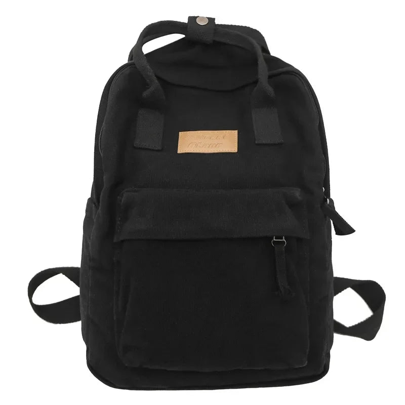 Large Capacity Vintage Canvas Backpack | Stylish Travel Knapsack