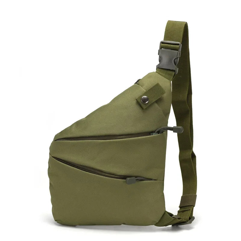Men's Camouflage Tactical Chest Bag | Waterproof Crossbody Bag