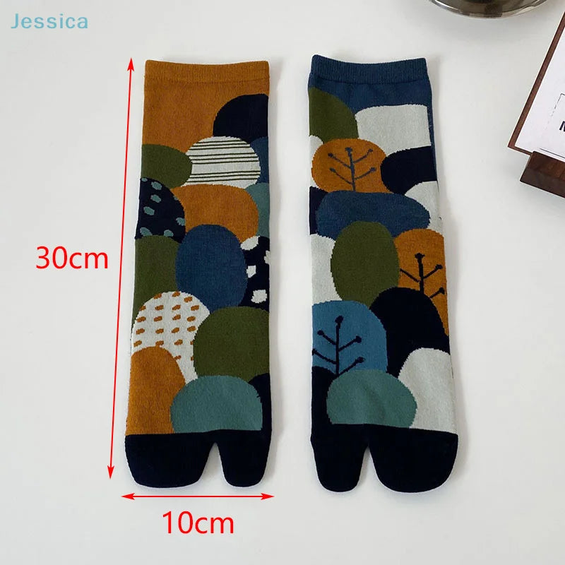 Women's Unique Two-Toe Socks for Flip-Flops | Stylish Comfort