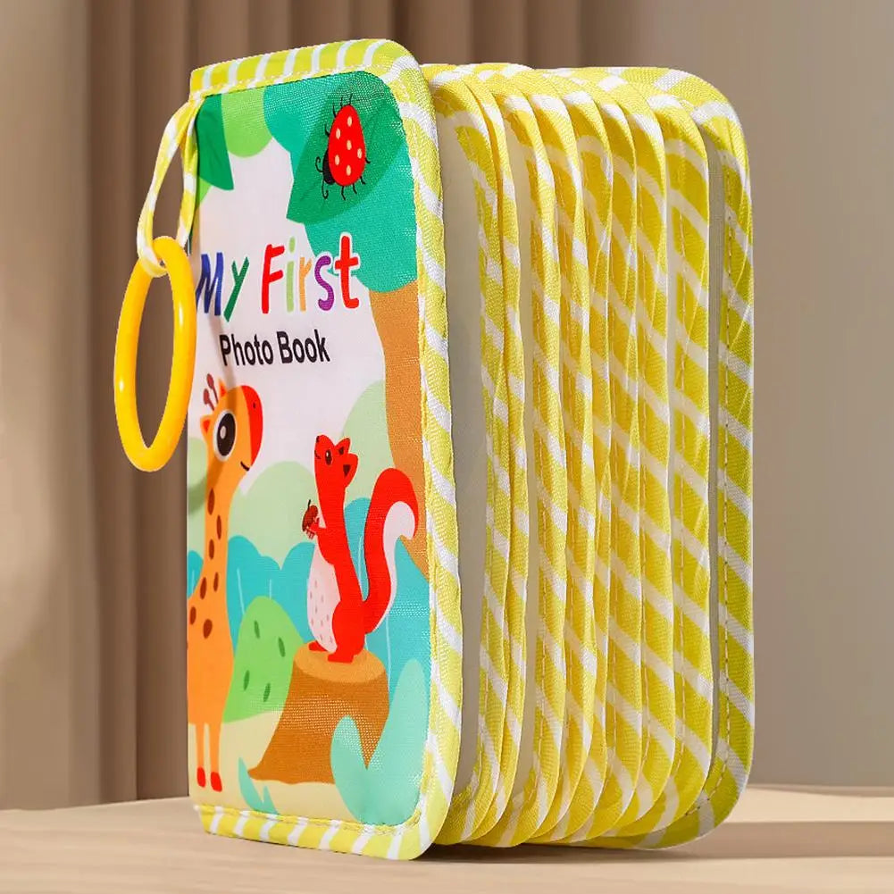 Soft Cloth Cartoon Baby Photo Memory Album | Handmade Keepsake Gift