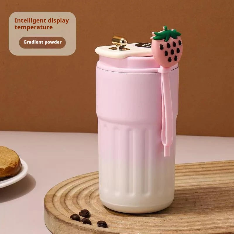 450ML Insulated Stainless Steel Water Bottle | Keeps Drinks Hot & Cold