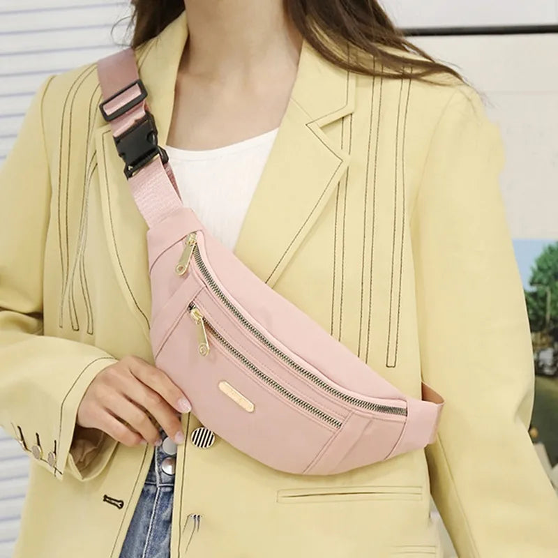 Casual Waist Bag for Men & Women | Large Phone Belt Pouch