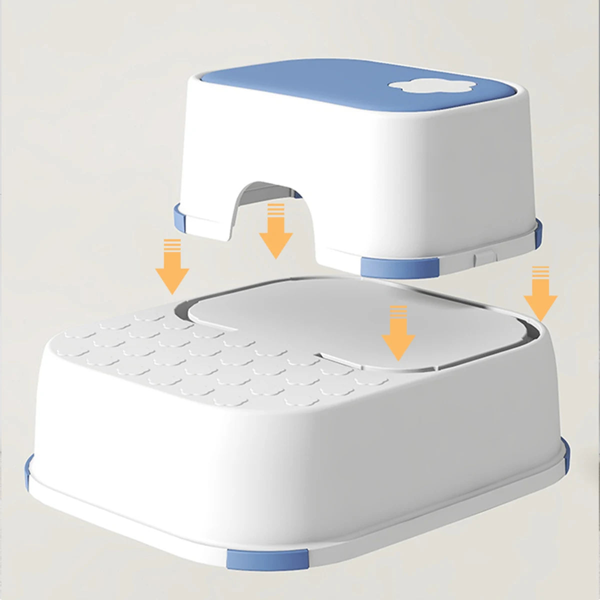 Kid's Non-Slip Step Stool for Bathroom & Living Room | Safe & Easy Access