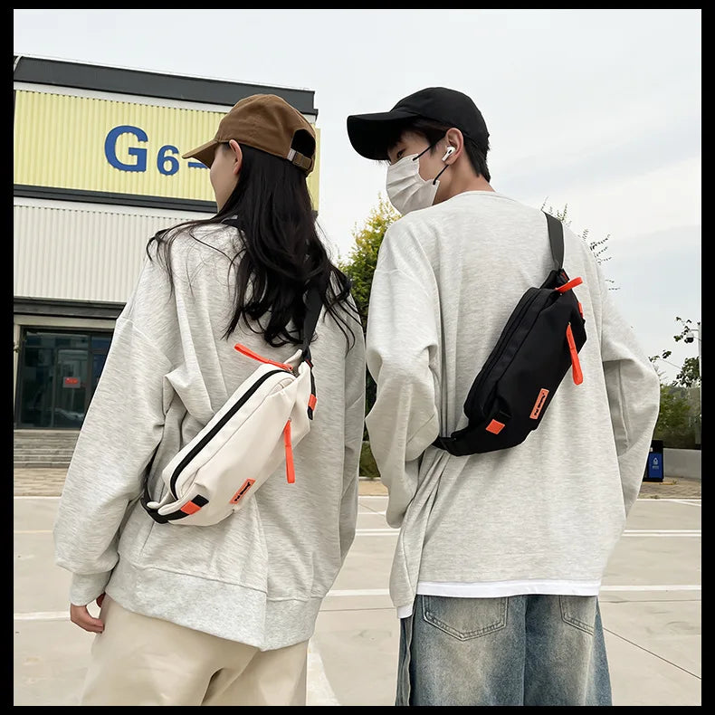Versatile Chest Bag for Casual Wear | Large Capacity Crossbody Bag