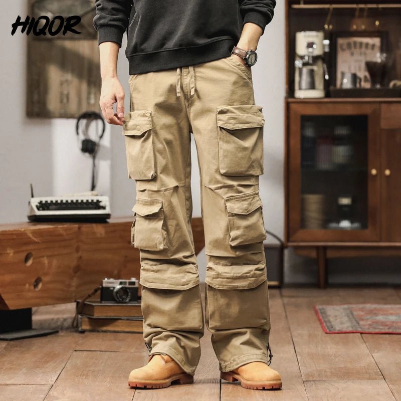 Versatile Men's Cargo Jogger Pants for Outdoor Adventures