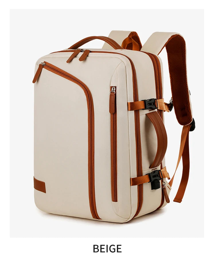 Unisex Simple Business Computer Backpack | Large-Capacity Travel Bag
